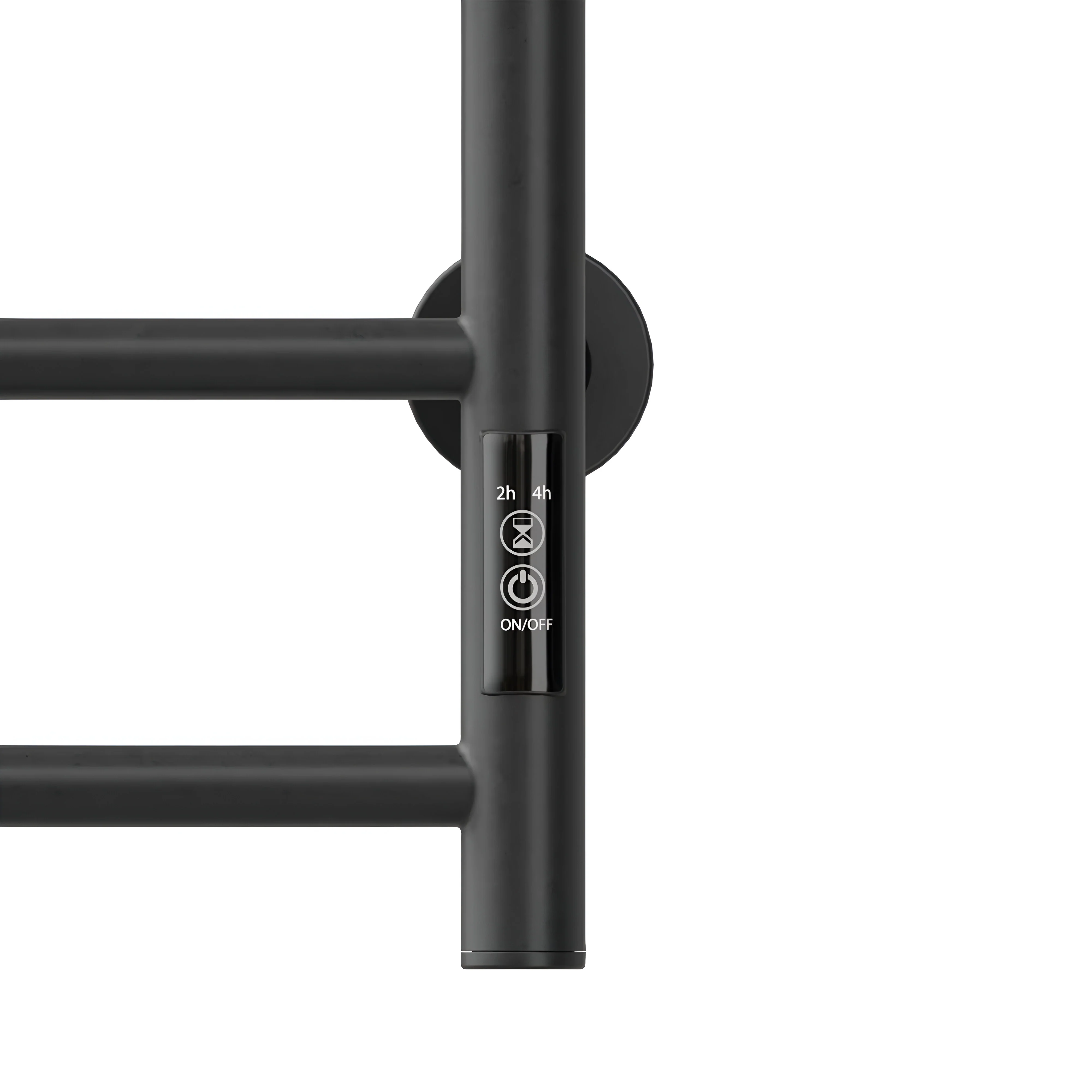 Bielefeld - Towel Bar Warmer Black Aluminium - Image 4