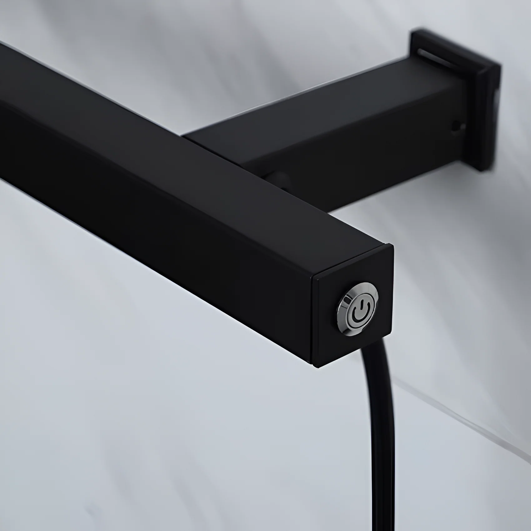 Bremen - Towel Bar Warmer of Stainless Steel Black - Image 5