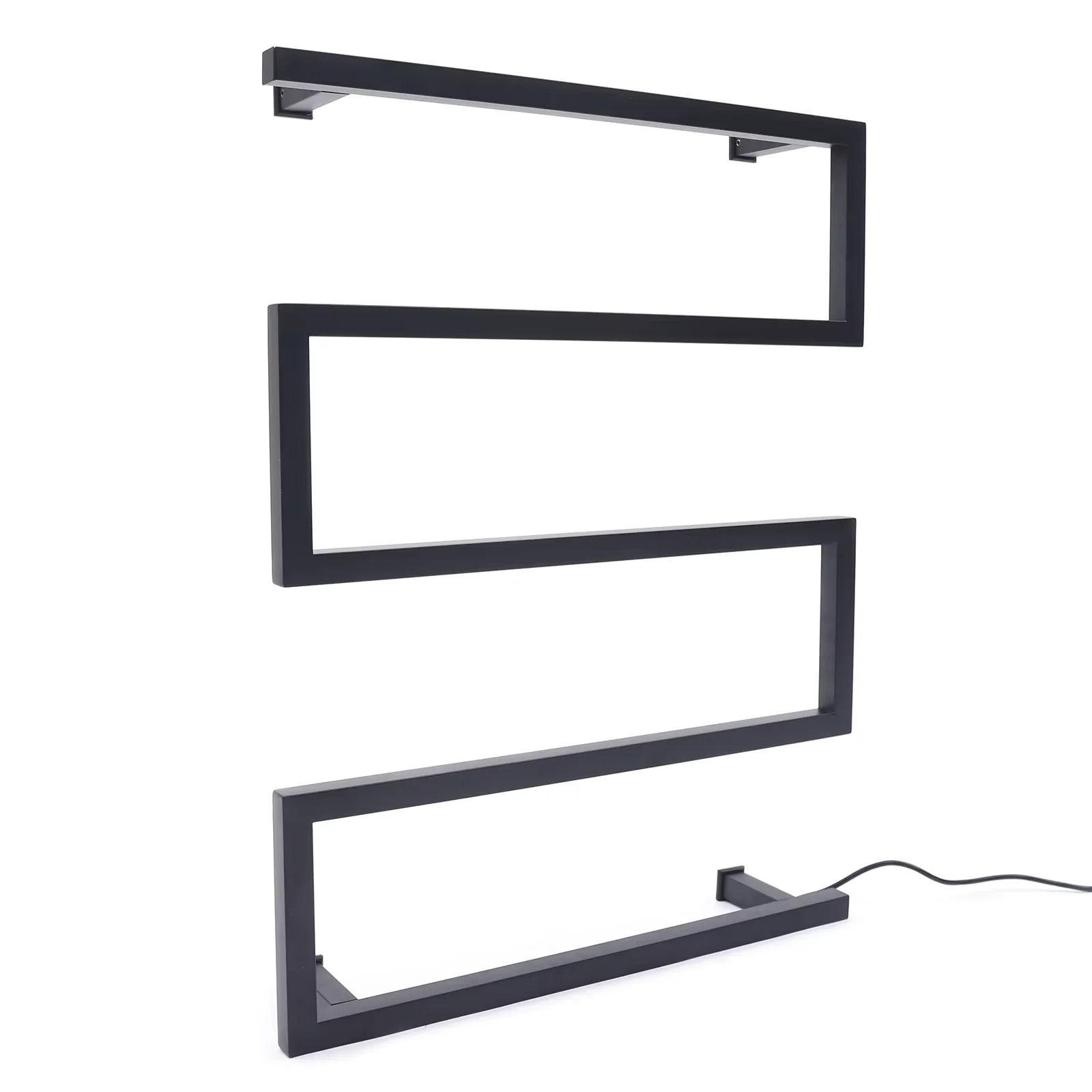 Bremen - Towel Bar Warmer of Stainless Steel Black - Image 7