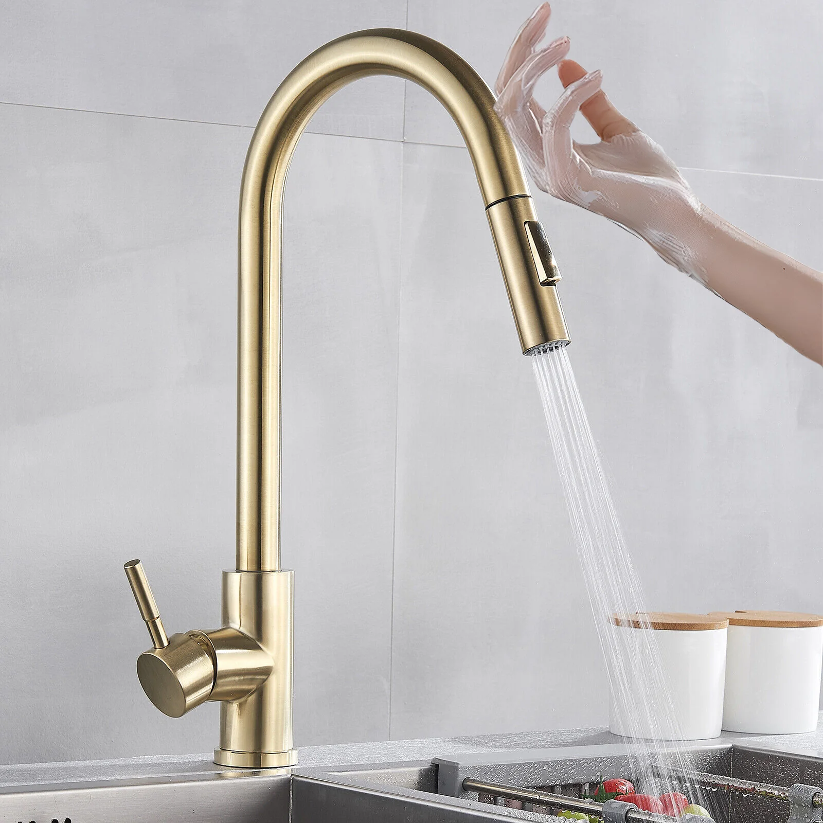 Falkenberg - Touch Kitchen Faucet with Pull-Out Sprayer - Image 14