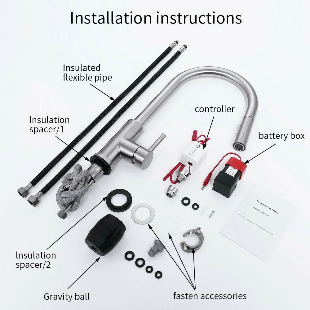 Falkenberg - Touch Kitchen Faucet with Pull-Out Sprayer - Image 28