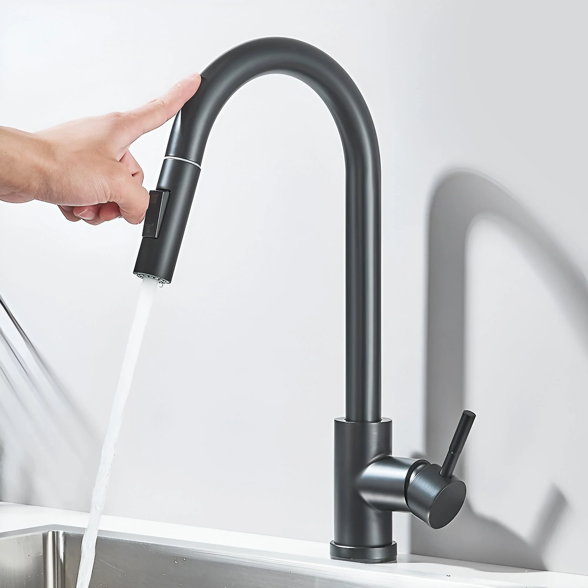 Falkenberg - Touch Kitchen Faucet with Pull-Out Sprayer - Image 3