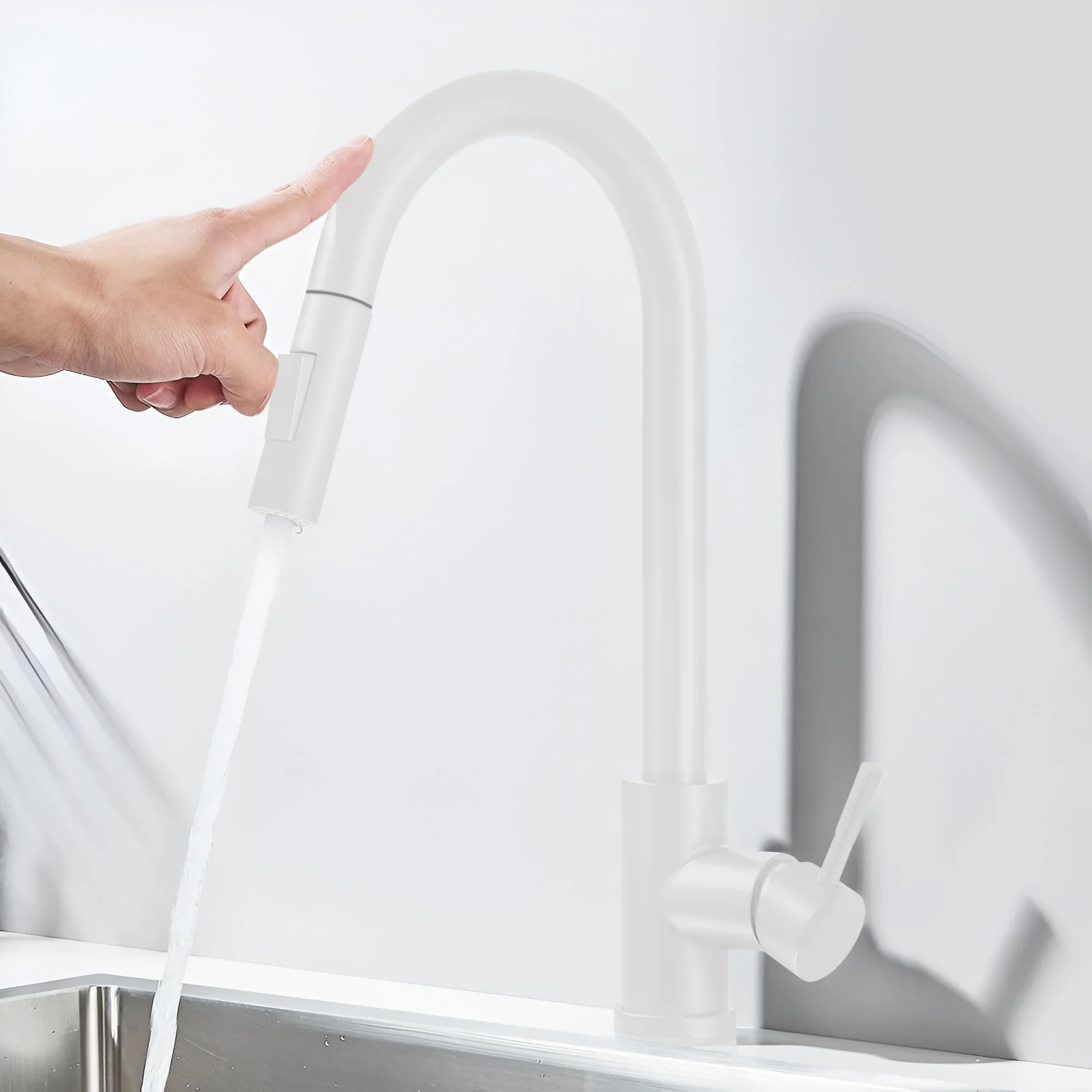 Falkenberg - Touch Kitchen Faucet with Pull-Out Sprayer - Image 4