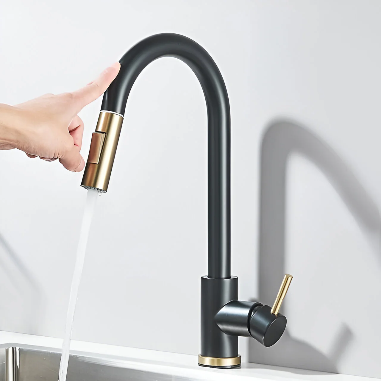 Falkenberg - Touch Kitchen Faucet with Pull-Out Sprayer - Image 6