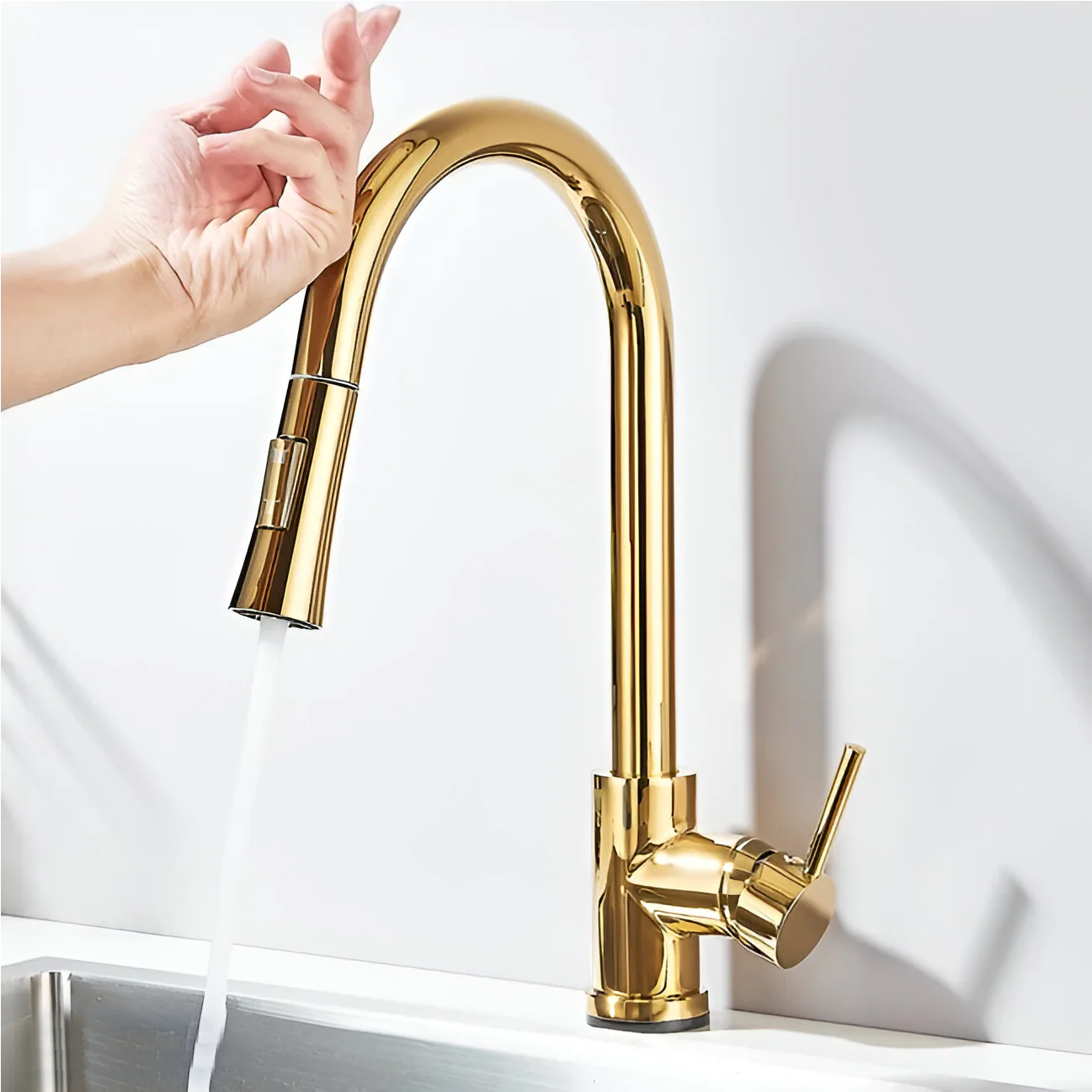 Falkenberg - Touch Kitchen Faucet with Pull-Out Sprayer - Image 9